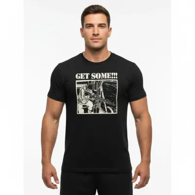 Tricou Helikon-Tex® army GET SOME! - NEGRU / M
