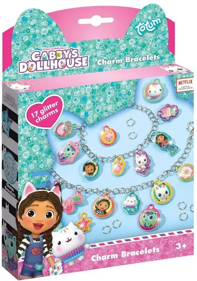Set creativ Totum - fă-o singur brățări , Gabby's Dollhouse