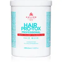 Kallos Hair Pro-Tox Masca pentru par deteriorat cu ulei de cocos, acid hialuronic si colagen