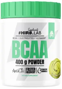 BCAA Powder, măr verde, 400 g, Hero.Lab