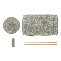 Set pentru sushi 4 buc. din gresie Nara – Ladelle