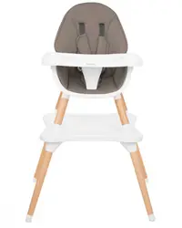 Scaun de masa multifunctional 3in1 KikkaBoo Multi Dark Beige 2023