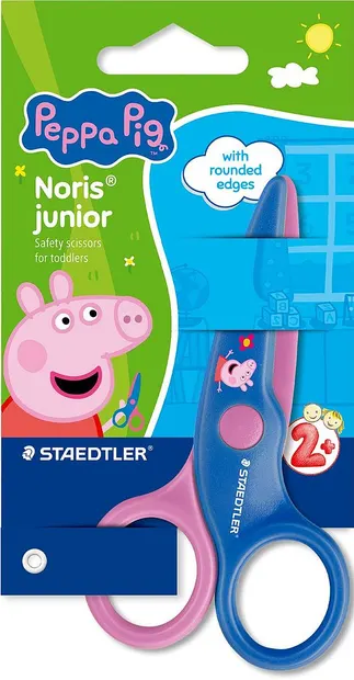 Foarfecă pentru copii Staedtler Noris Junior - Peppa Pig, 10 cm