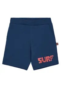 Pantaloni scurti sport baieti 12011465 - Bumbac organic - Bleumarin - Bleumarin