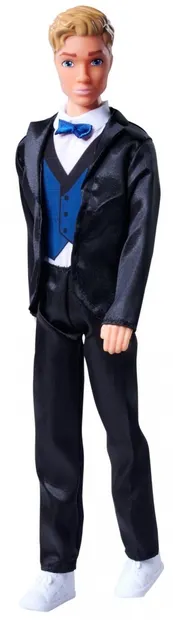 Păpușă Simba Toys Steffi Love – Kevin Charming, costum negru, 30 cm