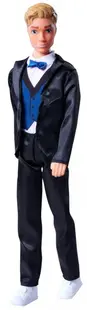 Păpușă Simba Toys Steffi Love – Kevin Charming, costum negru, 30 cm