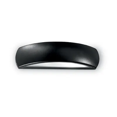 Aplica pentru exterior Giove, 1 bec, dulie E27, L:330 mm, H:80 mm, Negru