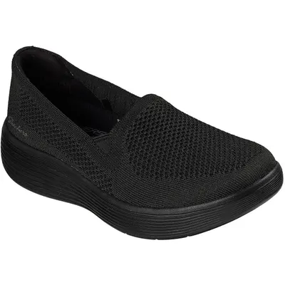 Balerini femei Skechers Arch Fit Laguna - Adore Her, Negru