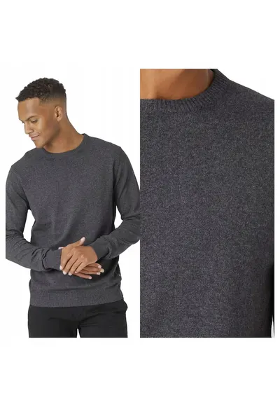 Pulover Barbati Dustin Regular Fit - Gri inchis