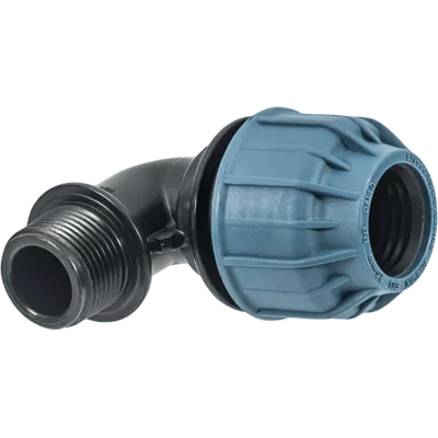 Cot 90° compresiune cu FE, PN 10 si PN 16, Elysee , Dimensiune 20x3/4" ,Presiune 10 Bari,0703839