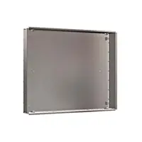 Wall box 3-12 flat, 3-part system 100mm deep, 132MW