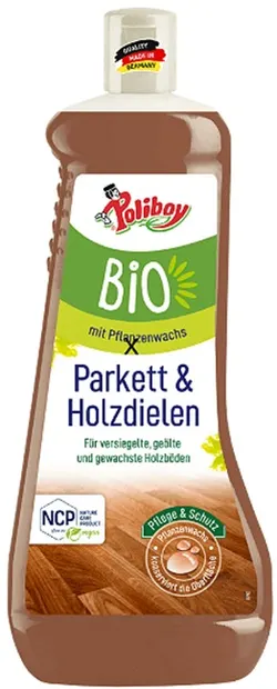 Spray pentru parchet Poliboy – BIO, cu ceară vegetală, 1 l