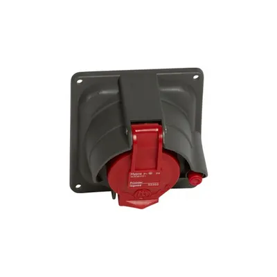 Panou montaj priza Prisinter Hypra - IP44 - 380/415 V~ -16 A - 3P+E -plastic