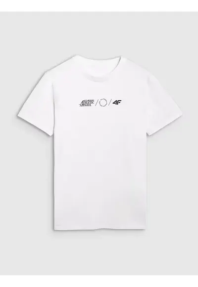 Tricou barbati bumbac 100% - alb - Alb