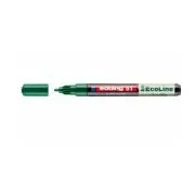 Marker cu vopsea edding Ecoline 51, corp din plastic reciclat, varf rotund, 1-2 mm, verde