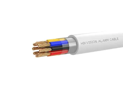 Cablu alarma Hikvision DS-1AC8APL1 LSZH, 8 fire: 8×0.22 mm2, rezistenta foc: CPR Eca, material cupru integral, rola 100 metri.