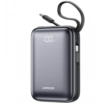 Baterie Externa Joyroom JR-PBF29, 20000mAh, 22.5W, QC + PD, 1 x Lightning - 2 x USB-C, Neagra