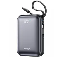 Baterie Externa Joyroom JR-PBF29, 20000mAh, 22.5W, QC + PD, 1 x Lightning - 2 x USB-C, Neagra