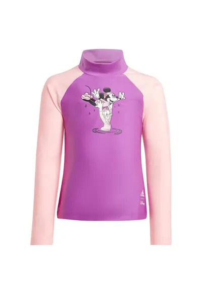 Bluza copii - adidas - rashguard Disney Minnie si Daisy - maneci lungi - poliester - elastan