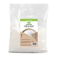 Sare de mare fina neiodata, 500g, SanoVita