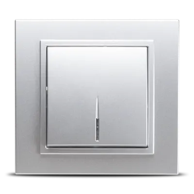 Zena Gri Metalizat Intrerupator LED ST