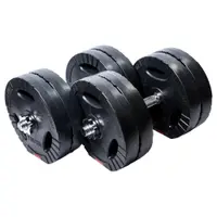 Set gantere reglabile din ciment cu grip de 45 KG