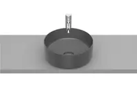 Lavoar Roca Inspira A327523640, montare pe blat, 37 cm, FineCeramic, mat, Antracit