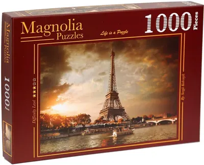 Puzzle Magnolia din 1000 de piese - Nori deasupra Parisului