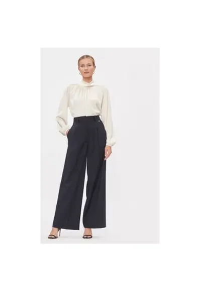 Pantaloni dama - 303889791 - Albastru - Albastru