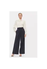 Pantaloni dama - 303889791 - Albastru - Albastru