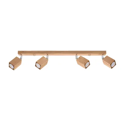 Corp de iluminat pentru tavan KEKE 4 oak