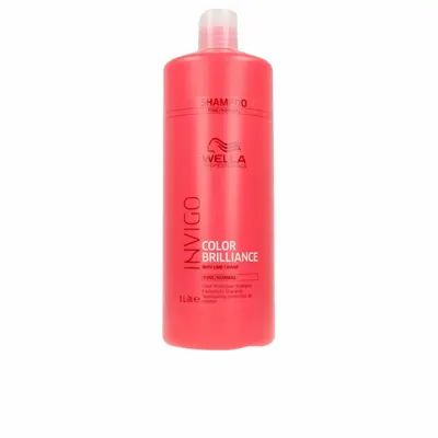 Șampon revitalizant păr vopsit, Wella, Invigo Color Brilliance, 1 L, roșu