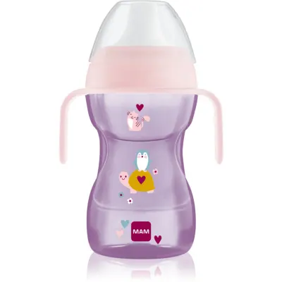 MAM Fun to Drink Cup cană pentru antrenament Pink 1 buc