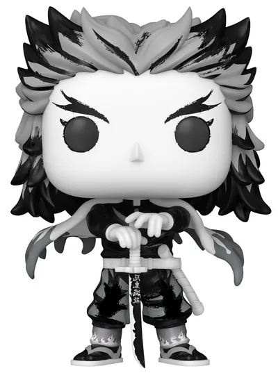 Figurină Funko POP! Animation: Demon Slayer - Kyojuro Rengoku (Sumi-Ink) #2194