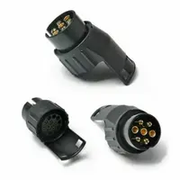 adaptor mufă remorcă 7 pini la 13 pini 12v impermeabil compact