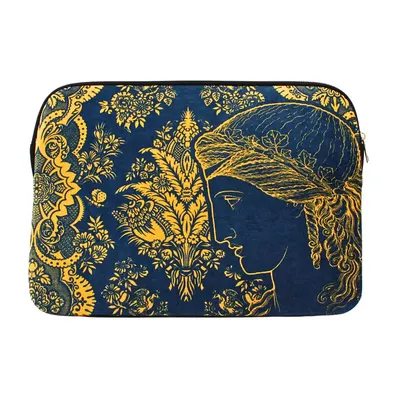 Husă colorată pentru laptop, din catifea, brand Muziy, model ANTIQUE, 13"