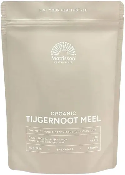 Ogranic Tijgernoot Meel, 350 g, Mattisson Healthstyle