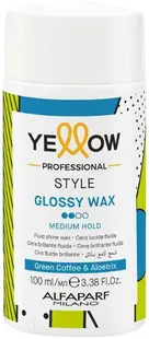Alfaparf Yellow Style Ceară strălucitoare cu fixare medie, 100 ml
