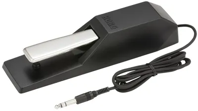 Pedală pentru sintetizator Korg - DS-1H, negru/argintiu