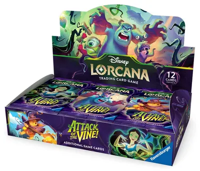 Disney Lorcana TCG: Attack of the Vine! Booster Display