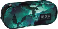 Penar oval școlar BackUp A - Dragon, cu un fermoar