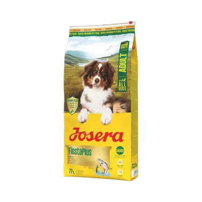 JOSERA FiestaPlus, XS-XL, Somon, hrană uscată câini, apetit capricios, 12.5kg