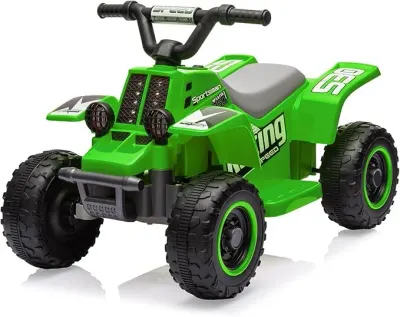 ATV electric pentru copii, Kinderauto CUBA 35W 6V cu telecomanda inclusa, verde