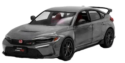 Mașinuță metalică Kinsmart - 2024 Honda Civic Type R, 1:36, grafit