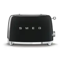 Prăjitor de pâine negru Retro Style – SMEG
