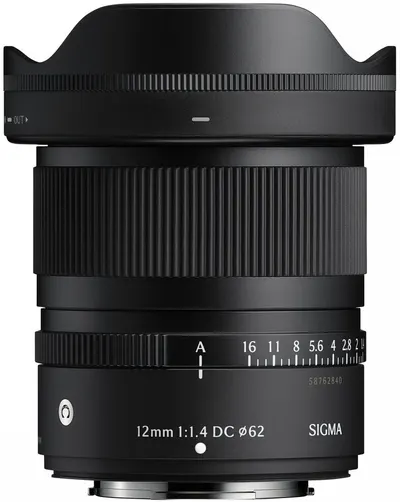 Obiectiv Sigma - 12 mm, f/1.4 DC Contemporary, Fujifilm X mount