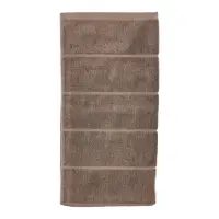 Prosop maro deschis din bumbac din frotir 70x140 cm Sauna – Zone