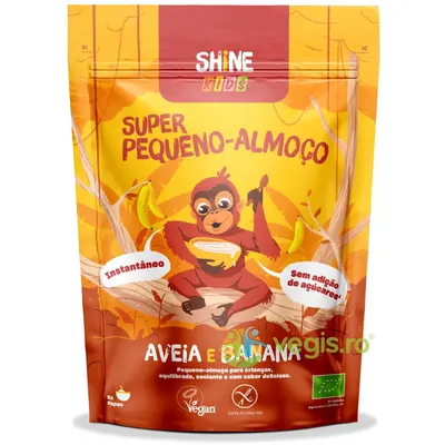 Cereale Instant pentru Copii cu Ovaz si Banane fara Gluten Ecologice/Bio 300g