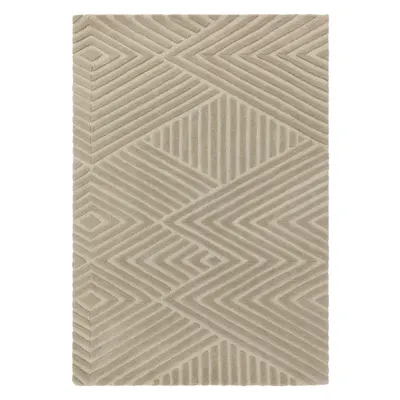 Covor maro deschis din lână 200x290 cm Hague – Asiatic Carpets