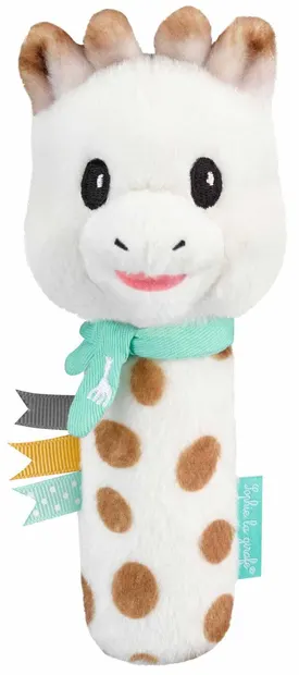 Clopoțel de pluș Sophie la Girafe - Colecția Sweety Sophie